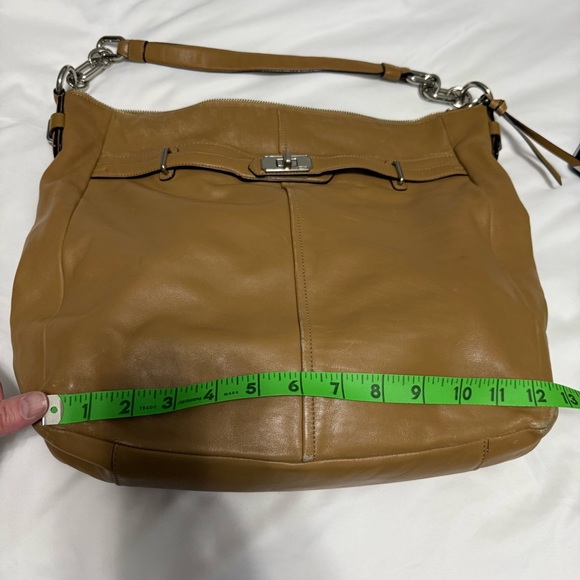 Coach Tan Leather Bag - Picture 7 of 12